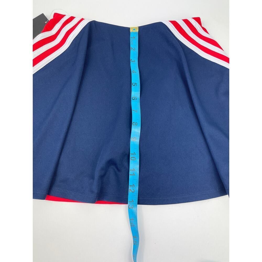 Adidas Girls Red White and Blue Skirt with Side Stripes‎ Size L(14) - Picture 4 of 7